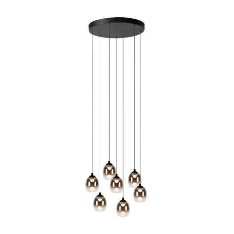 TAMINO - Suspension - Ø 52 cm - LED Dim. - 5x7W 3000K - Noir
