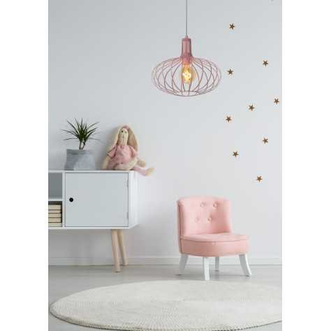 MERLINA - Suspension Chambres d'enfant - Ø 38 cm - 1xE27 - Rose