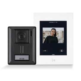 Kit vidéo couleur 3,5 avec platine de rue saillie