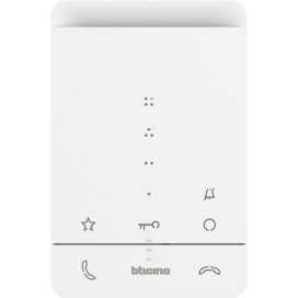 Vidéoparlophonie - Poste int. Classe100A16E audio mains-libres en blanc
