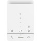 Vidéoparlophonie - Poste int. Classe100A16E audio mains-libres en blanc