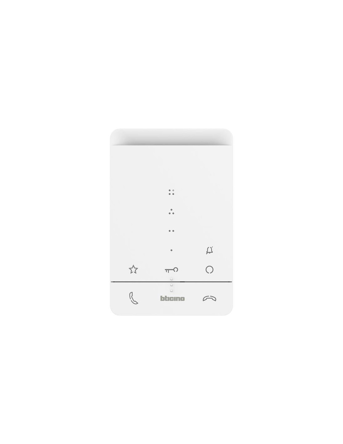 Vidéoparlophonie - Poste int. Classe100A16E audio mains-libres en blanc