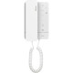 Vidéoparlophonie - Poste int. Classe100A16M audio avec cornet en blanc