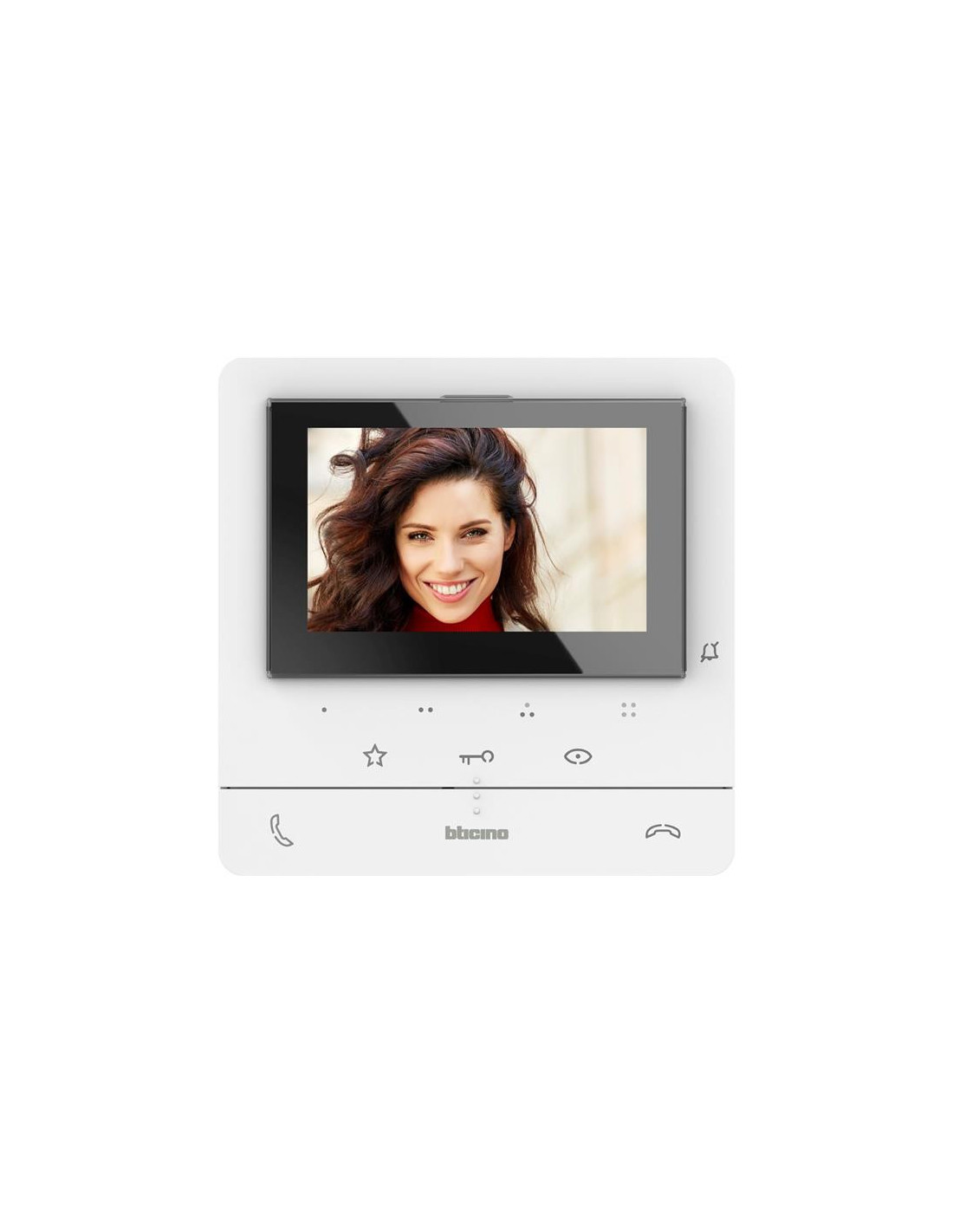Vidéoparlophonie - Poste int. Classe100V16E vidéo mains-libres en blanc