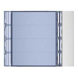 Plaque frontale New Sfera 352000 4 boutons All Metal