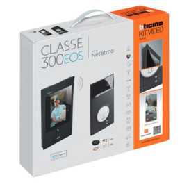Kit vidéo Linea 3000 noir (RAL9005) + Classe 300EOS noir avec WiFi et 3/4G