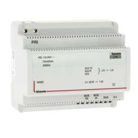 AVT - Alimentation et adaptateur vidéo pour portier 110V à 240V | 27V / 1,2A - 6 modules