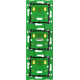 Triple vertical platine murale pour Niko Home Control à utiliser avec une unité de raccordement