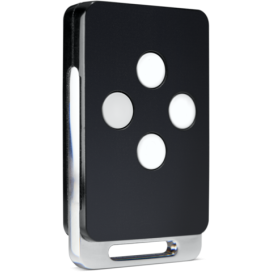 Émetteur portable miniature sans fil à 1 canal et 4 boutons d'action