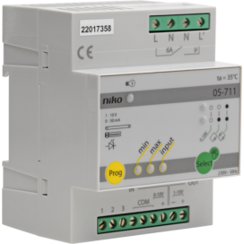 Variateur modulaire pour la commutation et la variation d'intensité de ballasts électroniques réglables