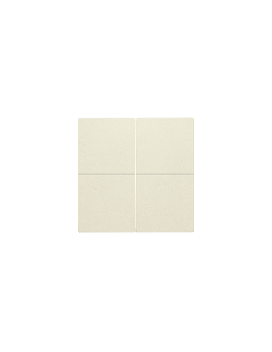 Clé double, pour variateur sans fil (Hue®, Bluetooth®, EnOcean®, KNX®), couleur cream