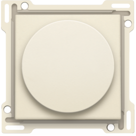 Set de finition pour variateur à bouton rotatif ou régulateur de vitesse, incl. bouton rotatif, couleur cream