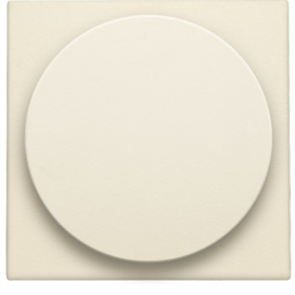 Set de finition pour variateur à bouton rotatif ou extension, incl. bouton rotatif, couleur cream