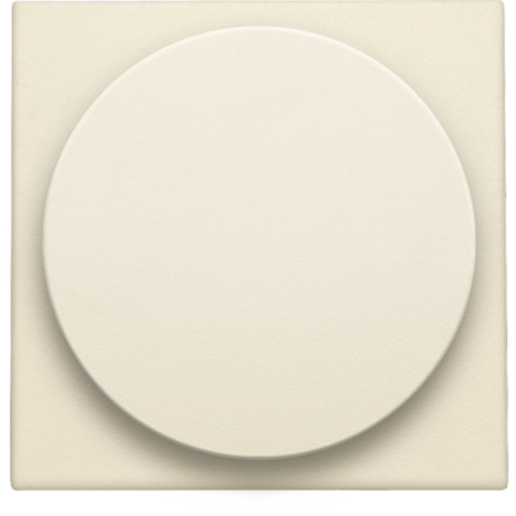 Set de finition pour variateur à bouton rotatif ou extension, incl. bouton rotatif, couleur cream