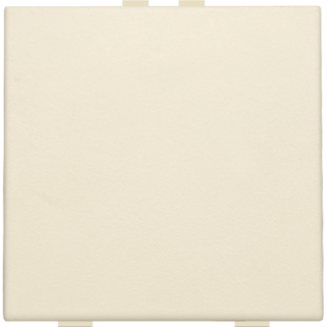 Bouton-poussoir simple pour Niko Home Control, couleur cream