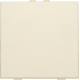 Bouton-poussoir simple pour Niko Home Control, couleur cream