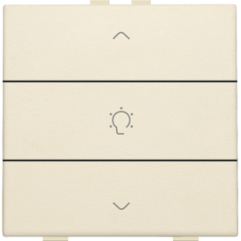Commande de variateur simple pour Niko Home Control, couleur cream