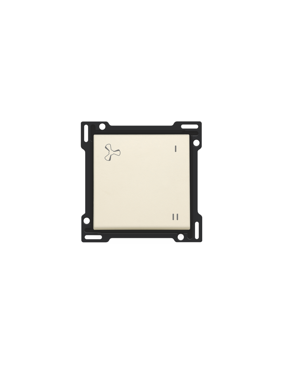 Set de finition pour la commande de ventilation mécaniquement contrôlée, couleur cream