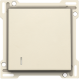 Set de finition pour interrupteur pour cartes d'hôtel, couleur cream