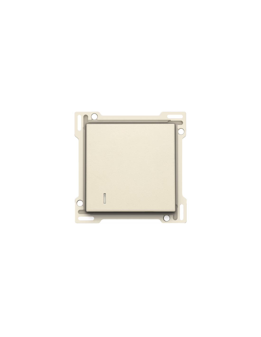 Set de finition pour interrupteur pour cartes d'hôtel, couleur cream