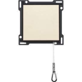 Set de finition pour interrupteur à tirette, couleur cream