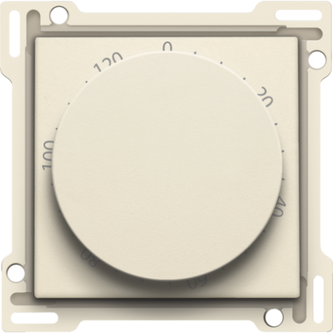 Set de finition pour minuterie réglable jusqu'à 120 min., couleur cream