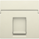 Enjoliveur data 1x RJ, couleur cream