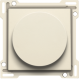 Set de finition 1-2-3 pour interrupteur rotatif pour moteurs, couleur cream