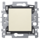 Cache-trou avec décharge de traction, socle et set de finition couleur cream