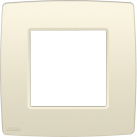 Plaque de recouvrement simple, couleur Niko Original cream
