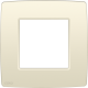 Plaque de recouvrement simple, couleur Niko Original cream