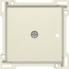 Set de finition pour récepteur RF encastré à 1 canal avec contact unipolaire (libre de potentiel) ou récepteur RF encastré avec fonction de commande des volets, couleur cream