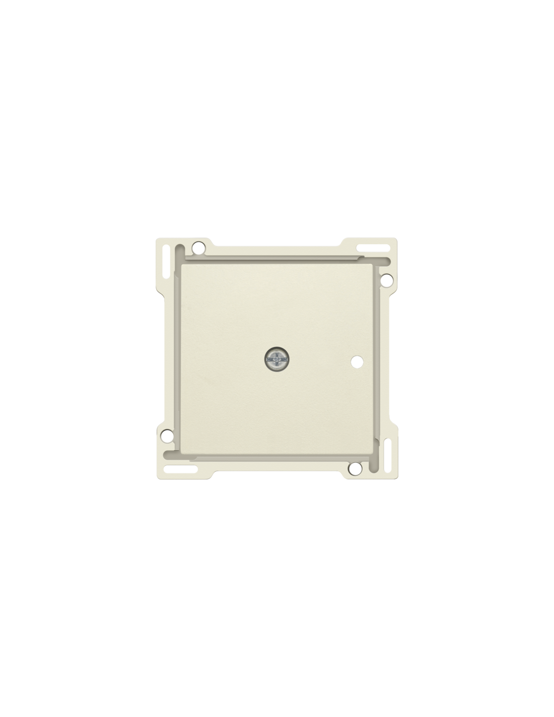 Set de finition pour récepteur RF encastré à 1 canal avec contact unipolaire (libre de potentiel) ou récepteur RF encastré avec fonction de commande des volets, couleur cream