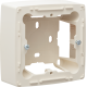 Boîte simple en saillie pour tous les appareils à encastrer de la série Niko Original, cream
