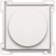 Set de finition pour variateur à bouton rotatif ou régulateur de vitesse, incl. bouton rotatif, couleur white
