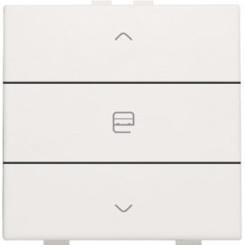 Commande de moteur simple pour Niko Home Control, couleur white