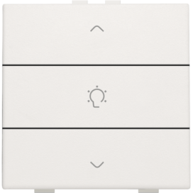 Commande de variateur simple pour Niko Home Control, couleur white
