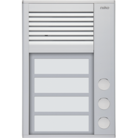 Poste extérieur pour montage en saillie 16 mm avec 3 sonnettes