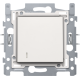 Interrupteur pour cartes d'hôtel, socle, bornes à vis et set de finition couleur white