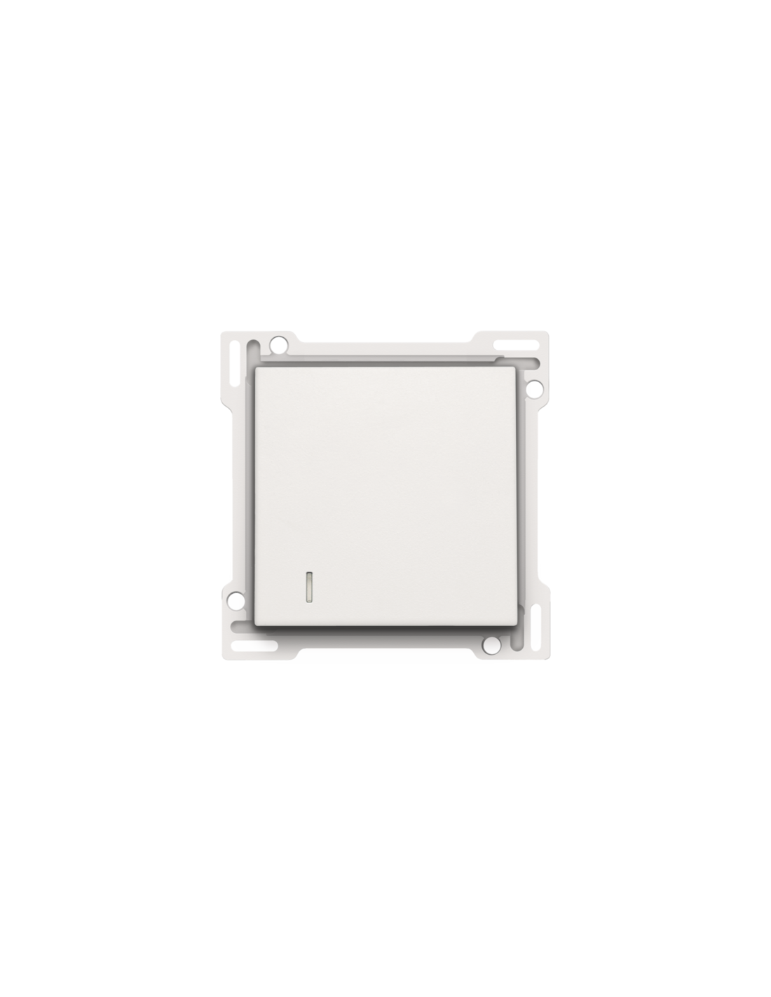 Set de finition pour interrupteur pour cartes d'hôtel, couleur white