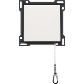 Set de finition pour interrupteur à tirette, couleur white