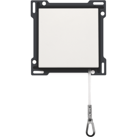 Set de finition pour interrupteur à tirette, couleur white