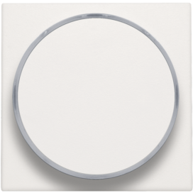 Set de finition avec anneau transparent sans symbole pour bouton-poussoir 6 A avec LED couleur ambre avec culot E10, couleur white