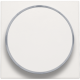 Set de finition avec anneau transparent sans symbole pour bouton-poussoir 6 A avec LED couleur ambre avec culot E10, couleur white