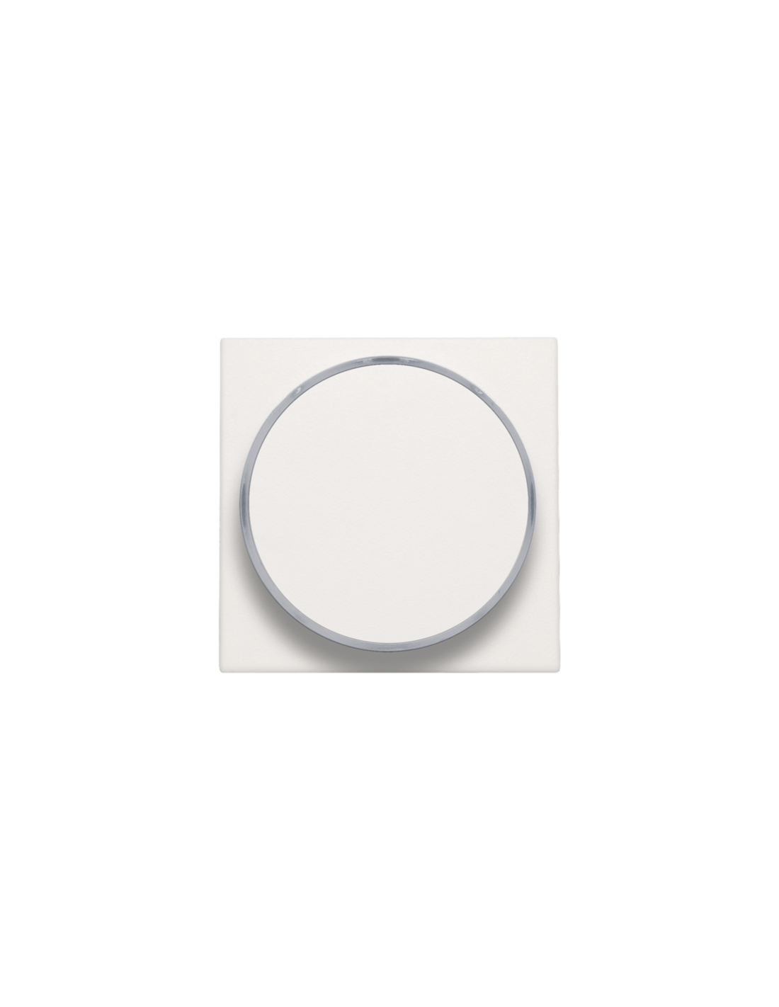 Set de finition avec anneau transparent sans symbole pour bouton-poussoir 6 A avec LED couleur ambre avec culot E10, couleur white