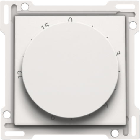 Set de finition pour minuterie réglable jusqu'à 15 min., couleur white