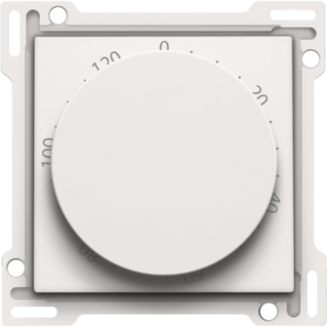 Set de finition pour minuterie réglable jusqu'à 120 min., couleur white