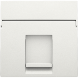 Enjoliveur data 1x RJ, couleur white