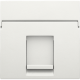 Enjoliveur data 1x RJ, couleur white