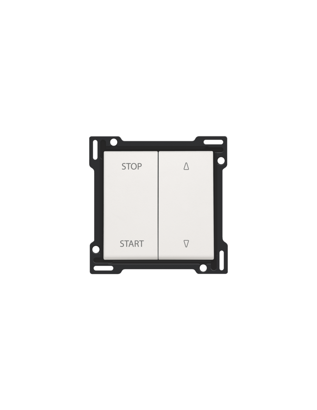 Set de finition pour interrupteur pour volets à verrouillage électrique, couleur white
